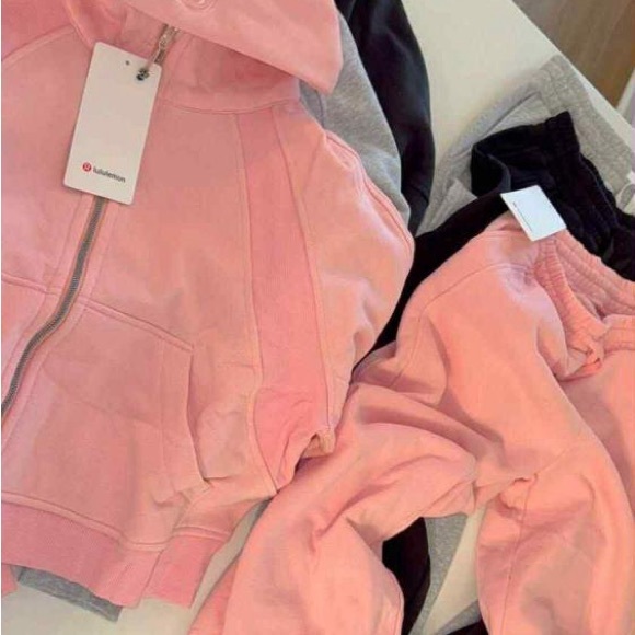 lululemon athletica Pants - lululemon athletica Pink Track Set